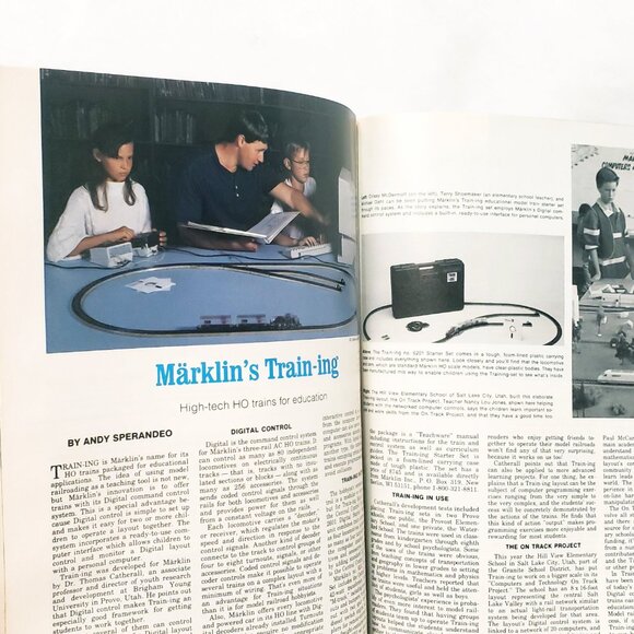 Model Railroader Train Railroading Magazine Feb 1989 Diesel Horn Tenements - Picture 9 of 12